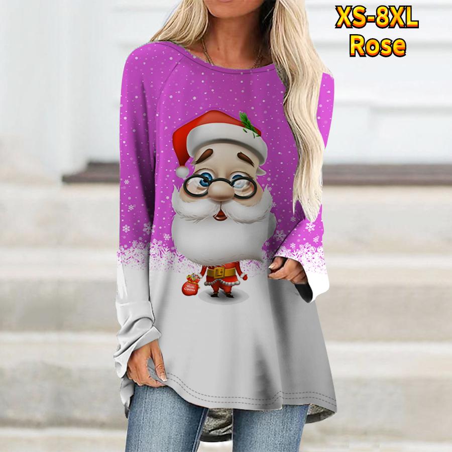 Осінь-зима, жіночий топ з круглим вирізом, модна повсякденна футболка, новий дизайн, пуловер з принтом, жіночий вінтажний одяг з довгими рукавами M
Осінь-зима, жіночий топ з круглим вирізом, модна повсякденна футболка, новий дизайн, пуловер з принтом, жіночий вінтажний одяг з довгими рукавами M