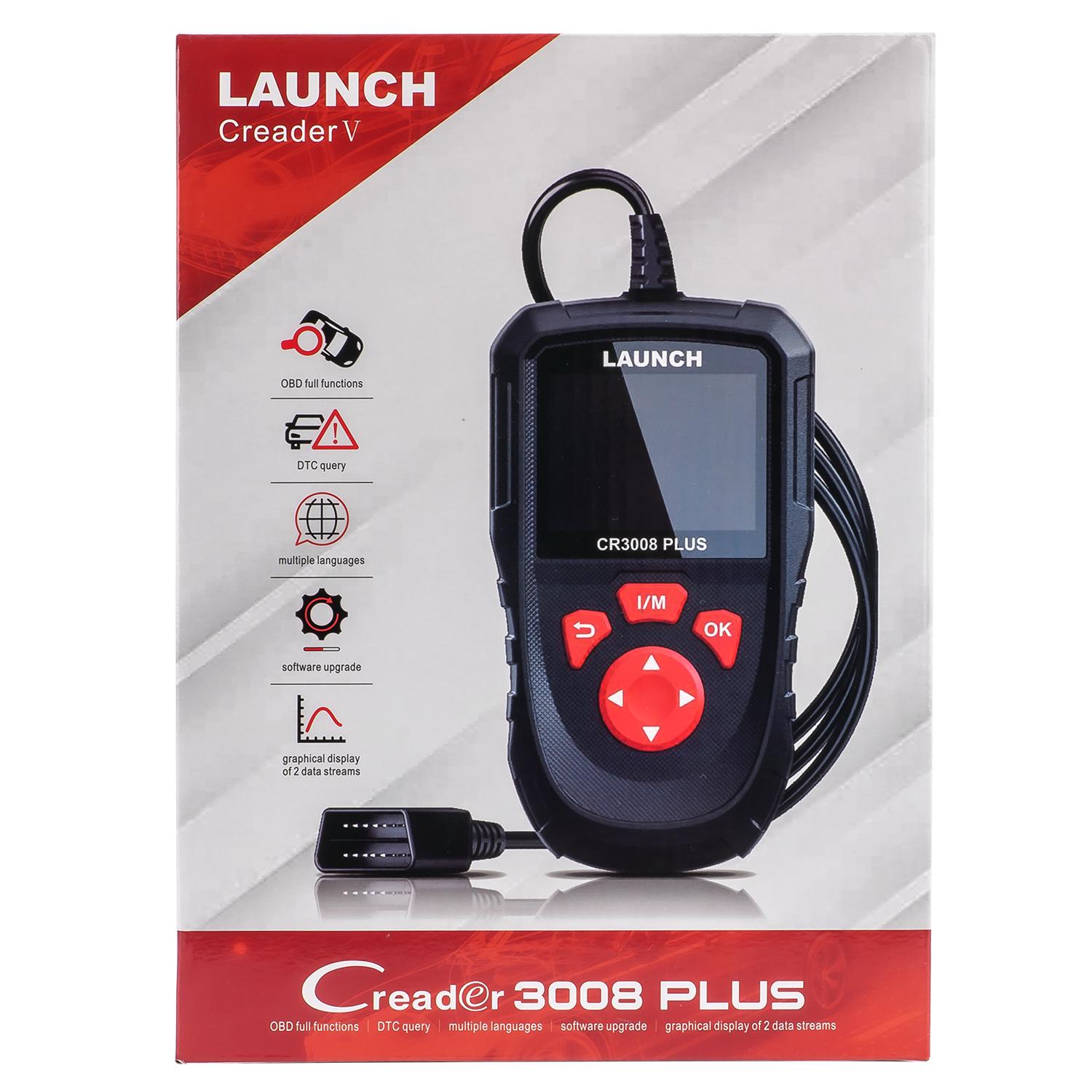 LAUNCH CR3008 PLUS Full OBD2 Functions EOBD Scanner Auto Scan Diagnostic Tool MIL Engine Light DTC Lookup Lifetime Free Update CR3008 PLUS
LAUNCH CR3008 PLUS Full OBD2 Functions EOBD Scanner Auto Scan Diagnostic Tool MIL Engine Light DTC Lookup Lifetime Free Update CR3008 PLUS