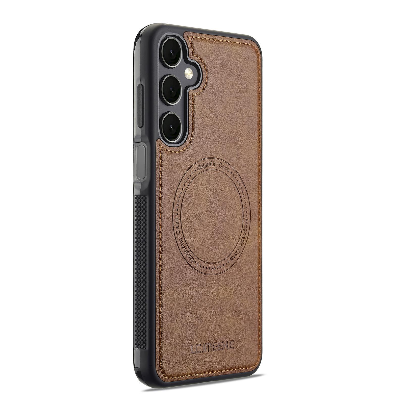 LC.IMEEKE Для Samsung Galaxy S25+ Магнітний чохол Сумісний з MagSafe Шкіряна TPU Задня кришка Brown
LC.IMEEKE Для Samsung Galaxy S25+ Магнітний чохол Сумісний з MagSafe Шкіряна TPU Задня кришка Brown