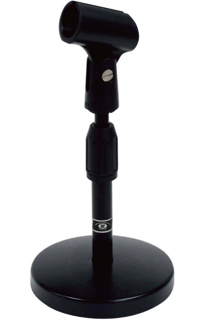 Kikutani Tabletop Microphone Stand Height Adjustable 225mm~330mm with Microphone Holder AD-11
Kikutani Tabletop Microphone Stand Height Adjustable 225mm~330mm with Microphone Holder AD-11