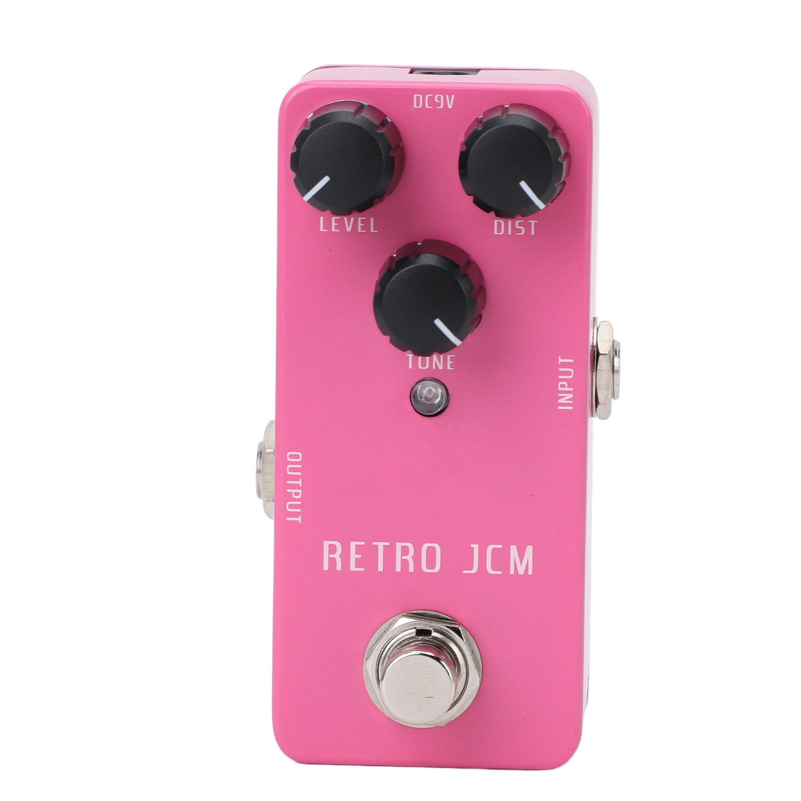 Мини-педаль эффектов для электрогитары Retro JCM Distortion True Bypass Педаль эффектов DC9V
Мини-педаль эффектов для электрогитары Retro JCM Distortion True Bypass Педаль эффектов DC9V