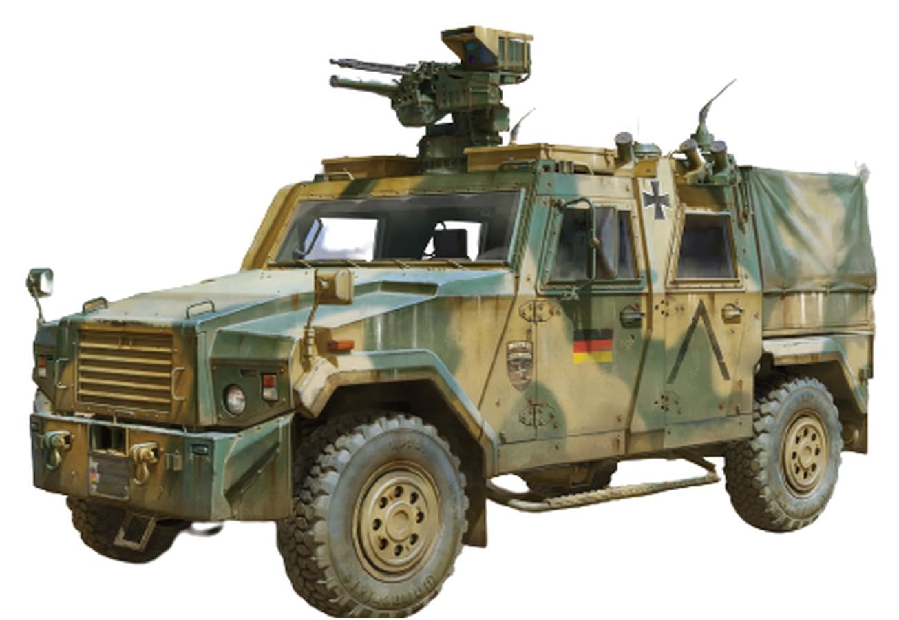 Vespid Models German Eagle 4 Light Wheeled Armored Vehicle 2011 Production Type Standard Edition Plastic Model VPM350001 1/35
Vespid Models German Eagle 4 Light Wheeled Armored Vehicle 2011 Production Type Standard Edition Plastic Model VPM350001 1/35