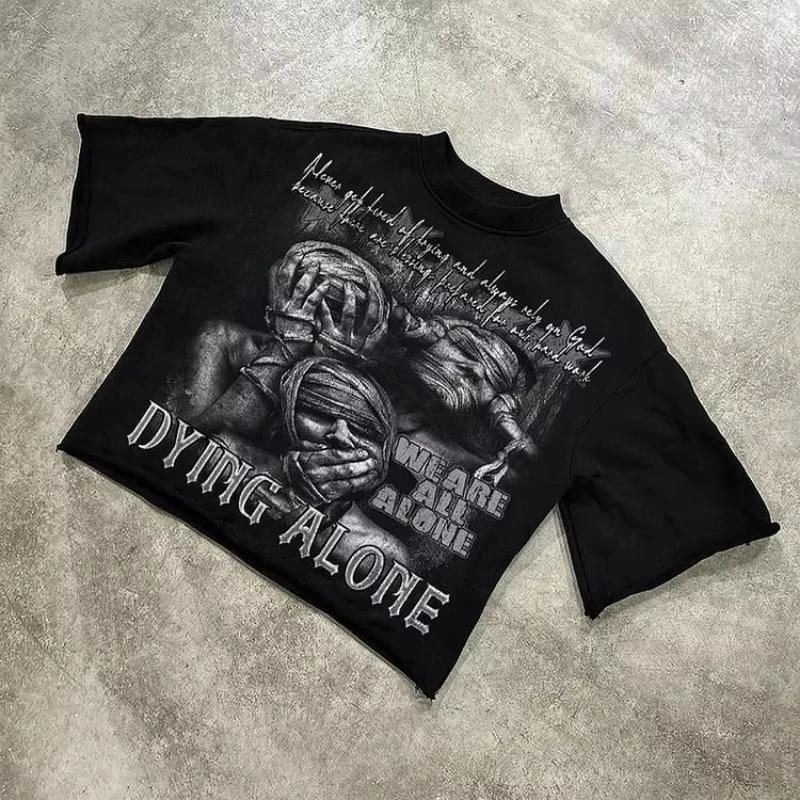 We Are All Alone Abstract Human Face Graphics Printed Cotton T-Shirt Men Y2K Short Sleeves Oversize Tshirt Streetwear Women Tops 4XL
We Are All Alone Abstract Human Face Graphics Printed Cotton T-Shirt Men Y2K Short Sleeves Oversize Tshirt Streetwear Women Tops 4XL