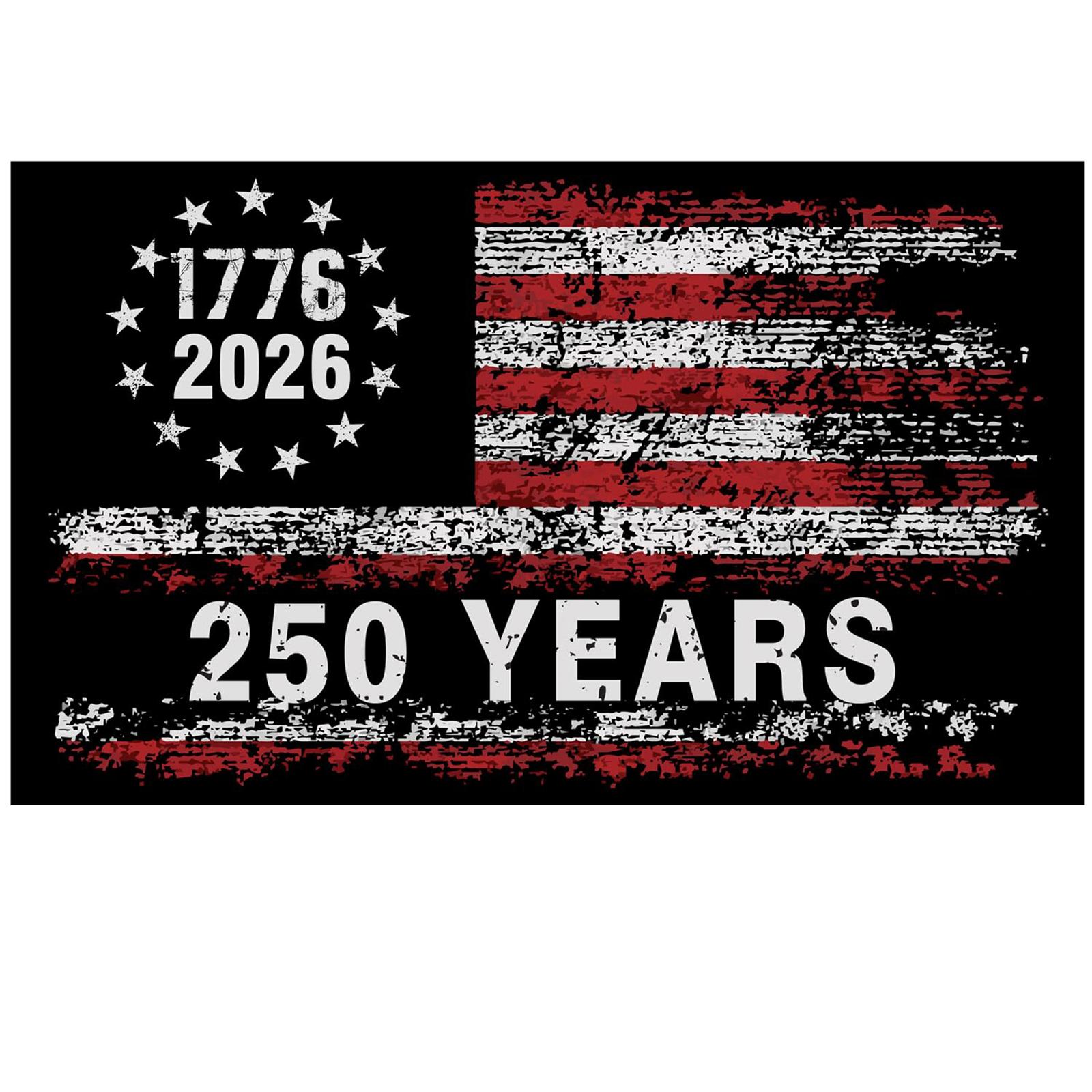 250th Anniversary American Flag Garden Decoration Flag S білий
250th Anniversary American Flag Garden Decoration Flag S білий