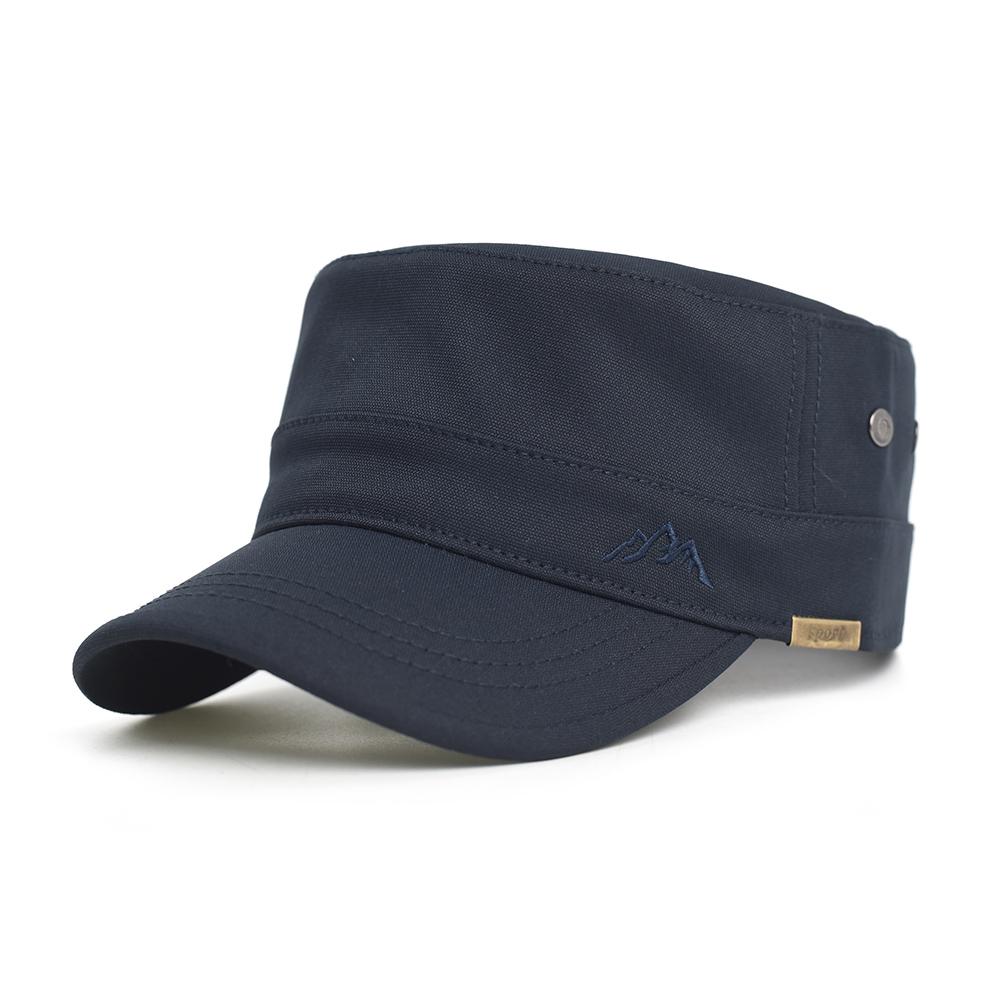 Four Seasons Military Caps Men Women Solid Casual Fashion Unique Design Vintage Flat Top Hat темно-синього кольору
Four Seasons Military Caps Men Women Solid Casual Fashion Unique Design Vintage Flat Top Hat темно-синього кольору