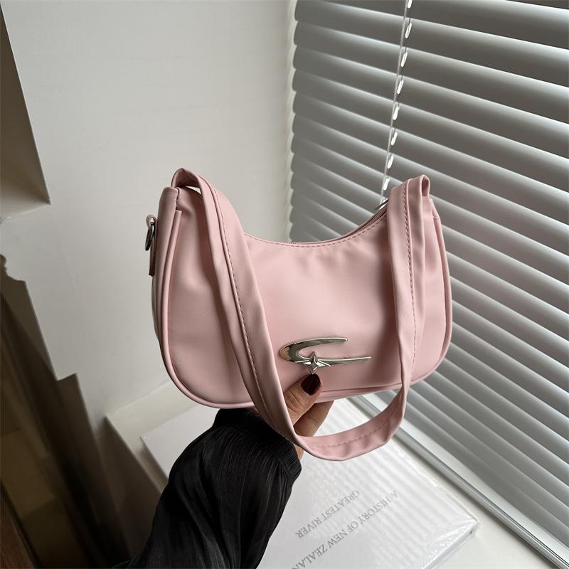 Y2K Spice Girl Bag Premium Underarm Bag Women s 2025 New Shoulder Simple Versatile Baguette Bag срібний
Y2K Spice Girl Bag Premium Underarm Bag Women s 2025 New Shoulder Simple Versatile Baguette Bag срібний
