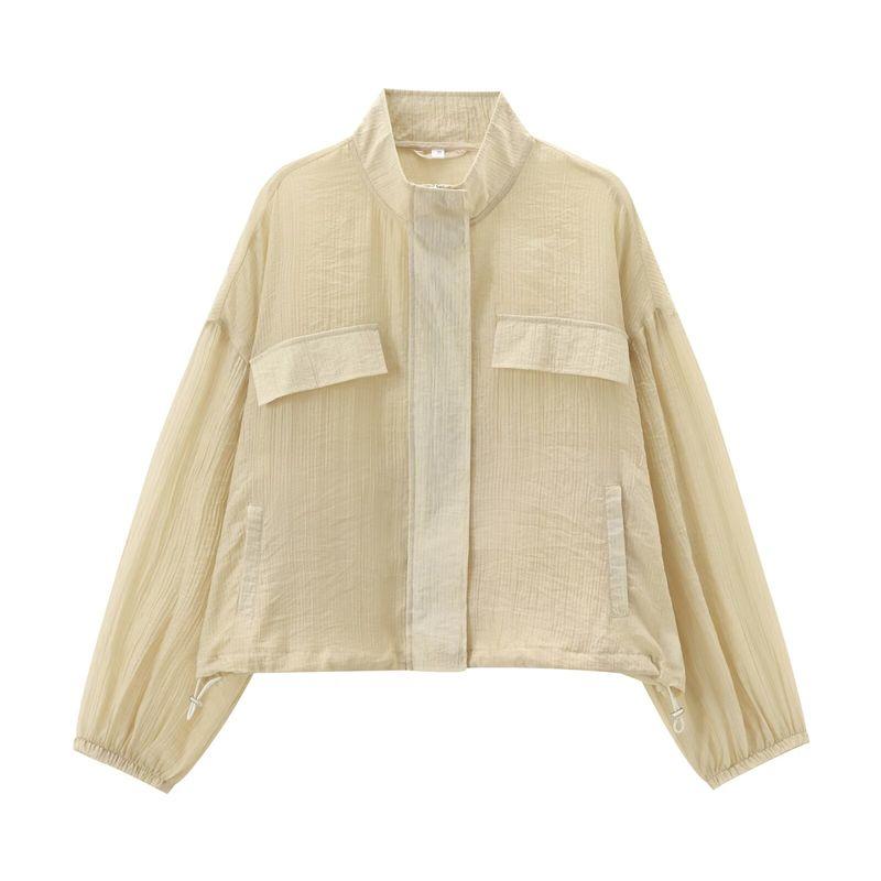 Kaslead Новое поступление Женская одежда Модный стиль Модный Повседневный Минималистичный Мнущийся Полупрозрачный Верхняя одежда 8372550 Apricot color L
Kaslead Новое поступление Женская одежда Модный стиль Модный Повседневный Минималистичный Мнущийся Полупрозрачный Верхняя одежда 8372550 Apricot color L