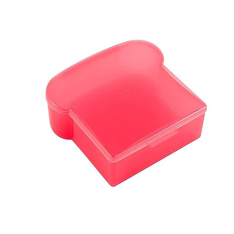 Прозрачный контейнер для еды в форме тоста, пригодная для микроволновки, коробка для сэндвичей, тостов, детский рабочий школьный завтрак, обед, бенто-бокс
Прозрачный контейнер для еды в форме тоста, пригодная для микроволновки, коробка для сэндвичей, тостов, детский рабочий школьный завтрак, обед, бенто-бокс