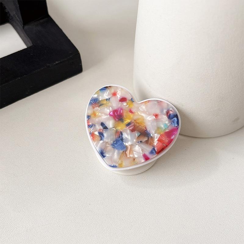 Contrasting Color Texture Love Mobile Phone Airbag Bracket Back Sticker Retractable Wind Desktop Watching Drama Support Frame
Contrasting Color Texture Love Mobile Phone Airbag Bracket Back Sticker Retractable Wind Desktop Watching Drama Support Frame