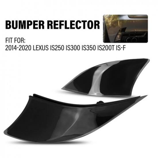 For 2014- Lexus IS250 IS300 IS350 IS200t Rear Bumper Reflector Smoked Cover
For 2014- Lexus IS250 IS300 IS350 IS200t Rear Bumper Reflector Smoked Cover