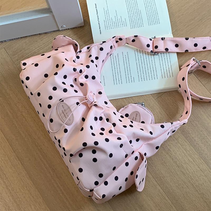 Polka Dot Drawstring Crossbody Bag Korean New Women s Shoulder Bag Lightweight Large-capacity Casual Commuter Bag With Wallet розовый
Polka Dot Drawstring Crossbody Bag Korean New Women s Shoulder Bag Lightweight Large-capacity Casual Commuter Bag With Wallet розовый