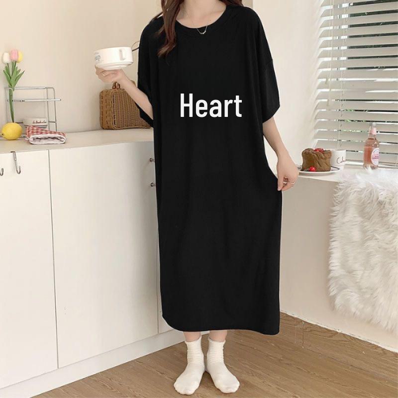 Ночная рубашка из искусственного хлопкового шелка для беременных женщин больших размеров, легкая летняя пижама, модная одежда для будущих мам 4XL чёрный
Ночная рубашка из искусственного хлопкового шелка для беременных женщин больших размеров, легкая летняя пижама, модная одежда для будущих мам 4XL чёрный