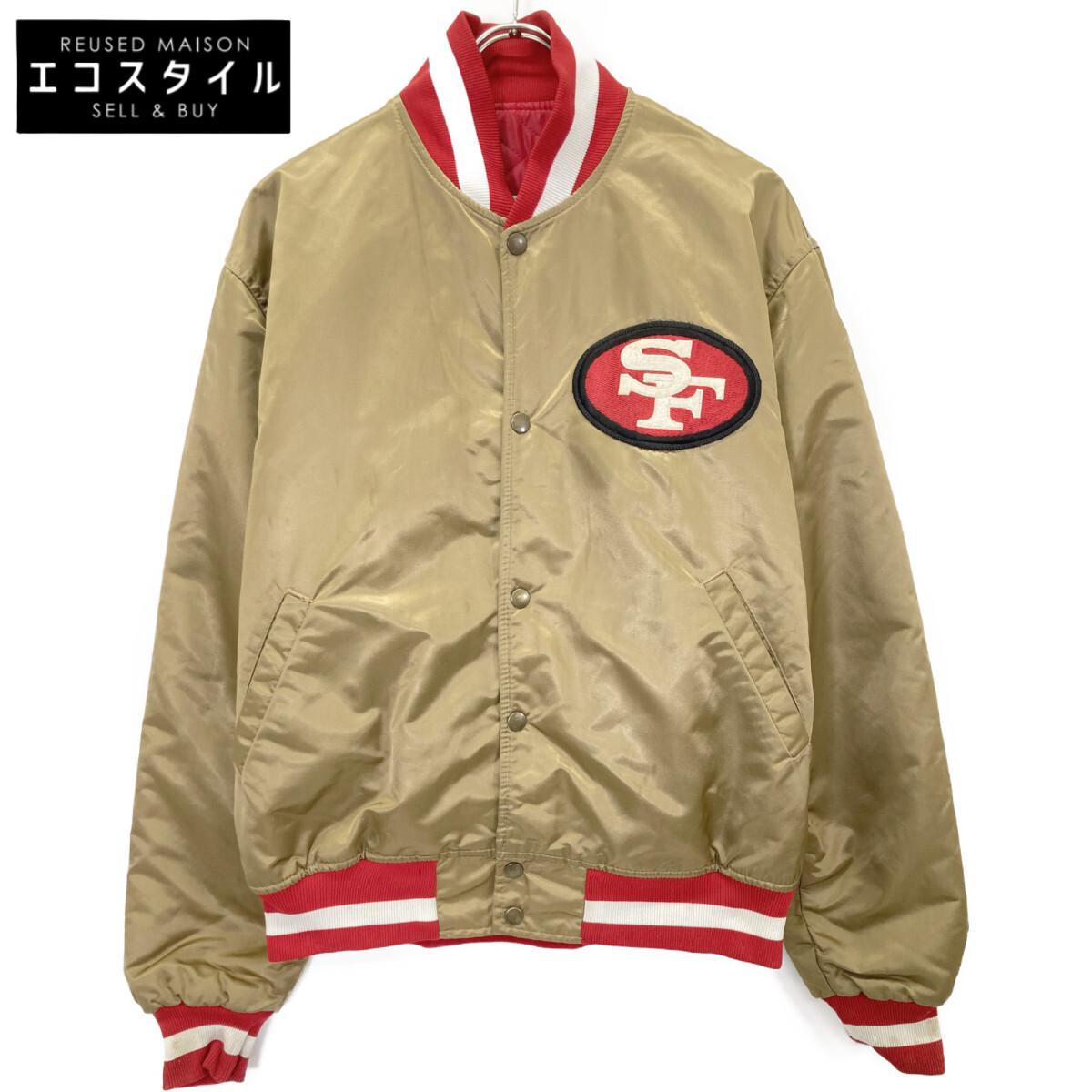STARTER 90 s USA Made NFL 49ers Stadium Jacket Jacket L Red x brownUsed
STARTER 90 s USA Made NFL 49ers Stadium Jacket Jacket L Red x brownUsed