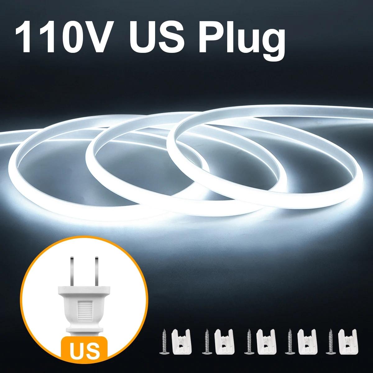35M 30M 10M 5M 3M 110V 220V Super Bright COB LED Strip with Switch FOB LED Tape Ribbon EU US Plug Neon Lights For Outdoor Garden 1M
35M 30M 10M 5M 3M 110V 220V Super Bright COB LED Strip with Switch FOB LED Tape Ribbon EU US Plug Neon Lights For Outdoor Garden 1M