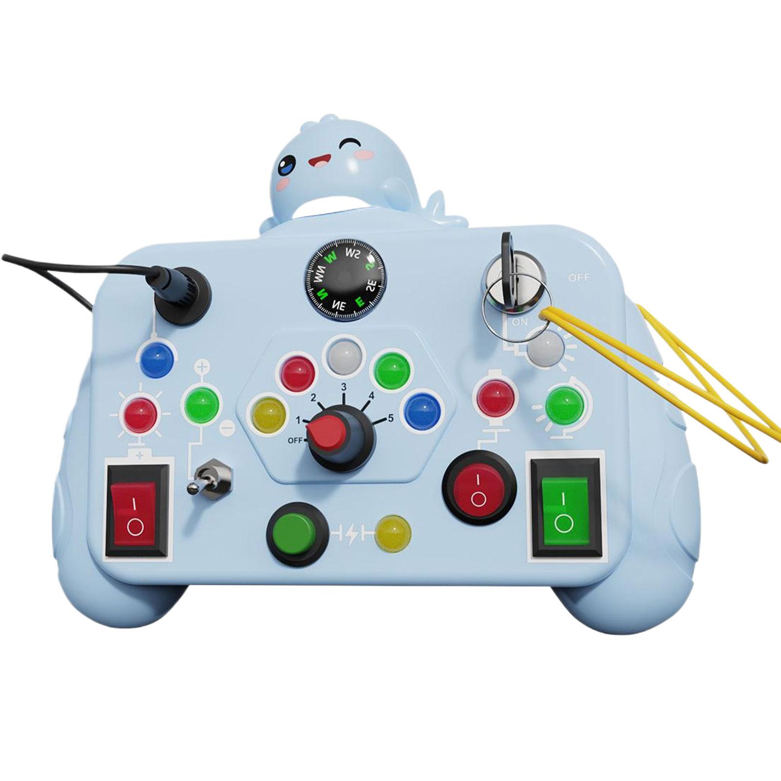 LED Light Switches Busy Toys For Developing Sensory Cognition Toys With LED Light Switches Are Busy темно-синий
LED Light Switches Busy Toys For Developing Sensory Cognition Toys With LED Light Switches Are Busy темно-синий