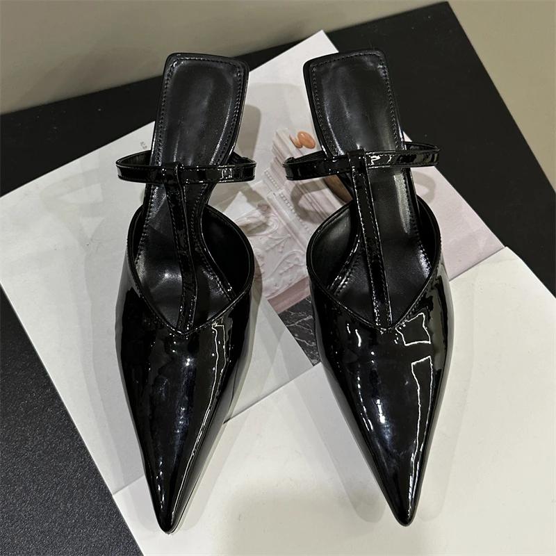 Eilyken Уличный Стиль Лаковая Кожа Перфорированные Шлепанцы Женские Тонкий Каблук Острый Носок Обувь Сексуальная Вечеринка Выпускной Zapatos De Mujer 35 чёрный
Eilyken Уличный Стиль Лаковая Кожа Перфорированные Шлепанцы Женские Тонкий Каблук Острый Носок Обувь Сексуальная Вечеринка Выпускной Zapatos De Mujer 35 чёрный