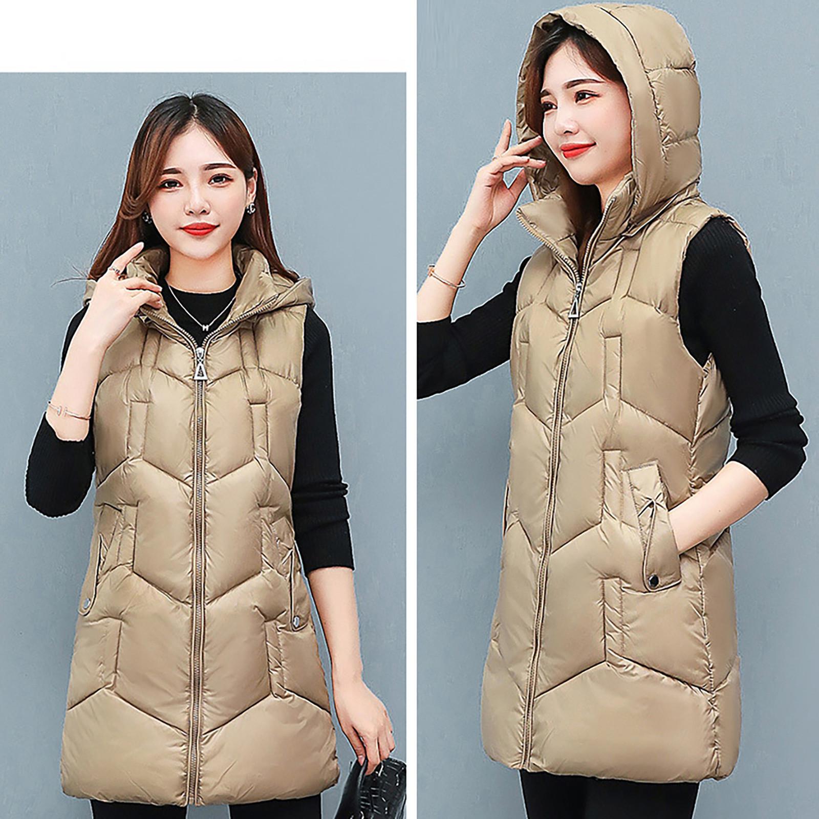 Женская осенне-зимняя Повседневная пуховая хлопковая куртка средней длины со съемным капюшоном, майка XL хаки
Женская осенне-зимняя Повседневная пуховая хлопковая куртка средней длины со съемным капюшоном, майка XL хаки