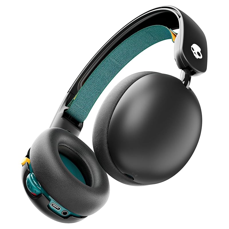 Skullcandy Official store Grom Wireless for children wireless headphones with microphone Up to 45 hours playback Comes with original sticker (BLACK)
Skullcandy Official store Grom Wireless for children wireless headphones with microphone Up to 45 hours playback Comes with original sticker (BLACK)