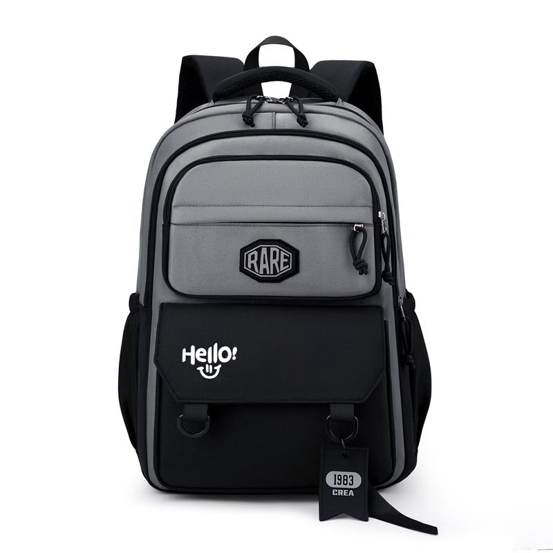 Fashion School Backpack School Bags Teenage Laptop Backpack Casual Travel Backpack Book Bag Children Schoolbag Waterproof сірий колір/чорний
Fashion School Backpack School Bags Teenage Laptop Backpack Casual Travel Backpack Book Bag Children Schoolbag Waterproof сірий колір/чорний