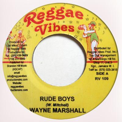 7-дюймовая пластинка WAYNE MARSHALL / RALLY BOP - Rude Boys / Jamaica RV109 Reggae Vibes 2004 Ямайка Регги, Ска и Даб Б/У
7-дюймовая пластинка WAYNE MARSHALL / RALLY BOP - Rude Boys / Jamaica RV109 Reggae Vibes 2004 Ямайка Регги, Ска и Даб Б/У