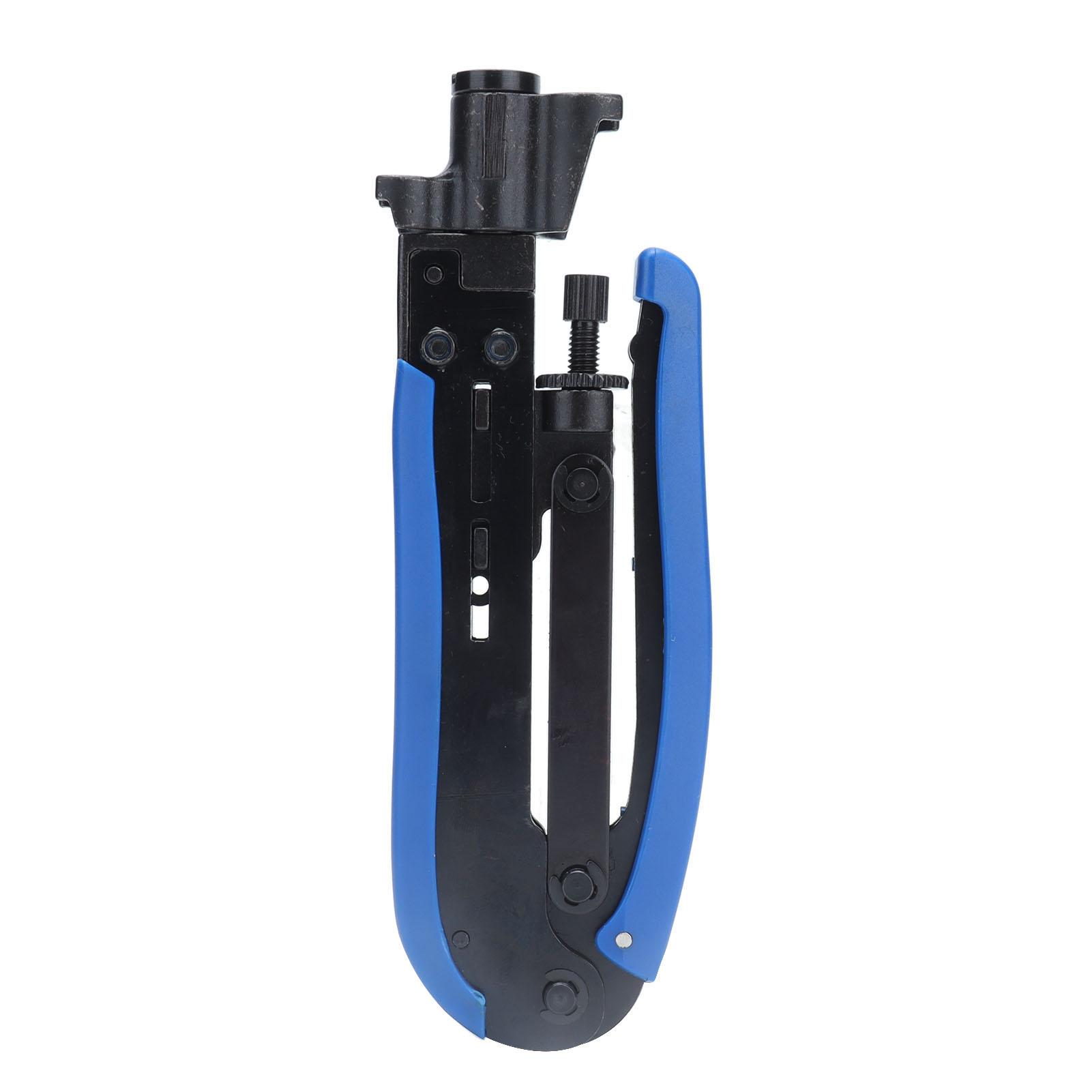 Adjustable Compression Tool Comfortable Handle Small Portable Lightweight Coaxial Cable Crimping Pliers for RG59
Adjustable Compression Tool Comfortable Handle Small Portable Lightweight Coaxial Cable Crimping Pliers for RG59