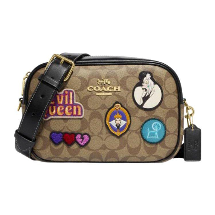 Coach X Disney Jamie 25 Classic Monogram Zip Cartoon Logo Decor Coated Canvas And Leather Crossbody Bag Medium Women crossbody bag CC151-IME7V Basic Set (Bag+Dust Bag)
Coach X Disney Jamie 25 Classic Monogram Zip Cartoon Logo Decor Coated Canvas And Leather Crossbody Bag Medium Women crossbody bag CC151-IME7V Basic Set (Bag+Dust Bag)