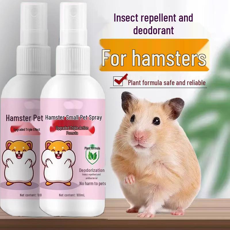 Новое поступление: Дезодорирующий спрей для хомяков - Антибактериальный устранитель запаха для золотистых хомяков
Новое поступление: Дезодорирующий спрей для хомяков - Антибактериальный устранитель запаха для золотистых хомяков