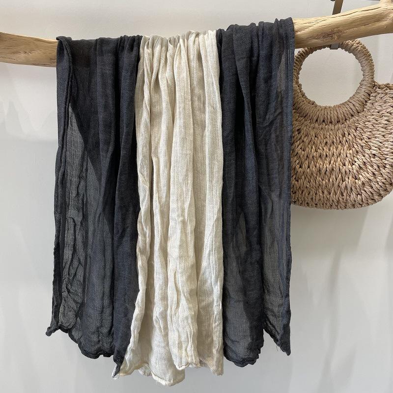 Artistic Cotton and Linen Scarf for Women Versatile for Autumn and Winter Casual and Warm Scarf 190*85cm
Artistic Cotton and Linen Scarf for Women Versatile for Autumn and Winter Casual and Warm Scarf 190*85cm