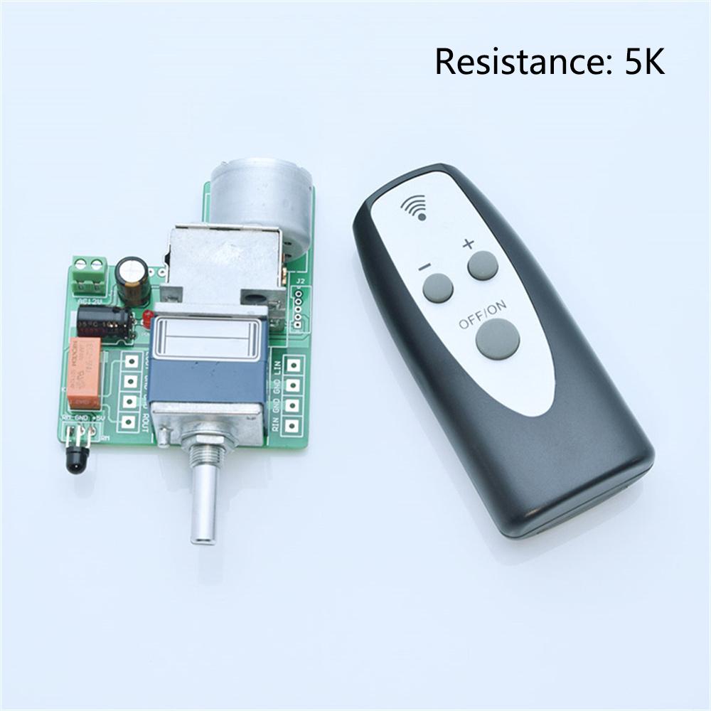 ALPS27 Motor Remote Control Volume Control Board For Preamp Audio Amp Upgrade with 5K Resistance
ALPS27 Motor Remote Control Volume Control Board For Preamp Audio Amp Upgrade with 5K Resistance