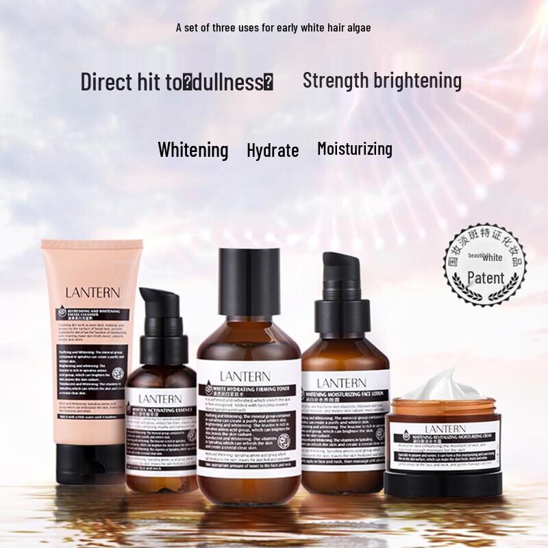 Lan Ting Spirulina Moisturizing & Whitening Skincare Set
Lan Ting Spirulina Moisturizing & Whitening Skincare Set