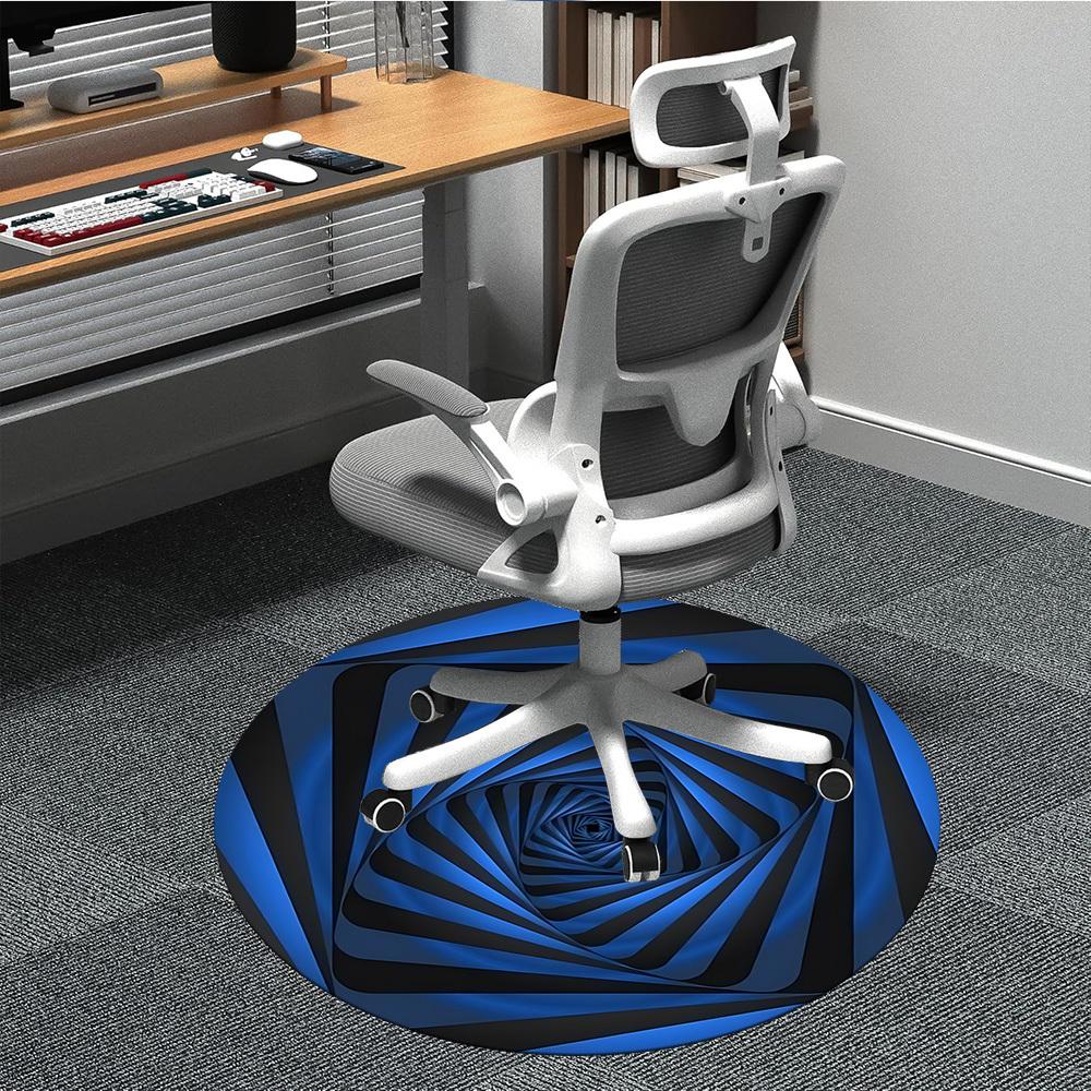 1pc Blue Spiral Tunnel Chair Carpet for Office Non-Slip, Machine Washable Rug for Office - Holiday DecorMachine Made yy251029112 80cm by 80cm
1pc Blue Spiral Tunnel Chair Carpet for Office Non-Slip, Machine Washable Rug for Office - Holiday DecorMachine Made yy251029112 80cm by 80cm