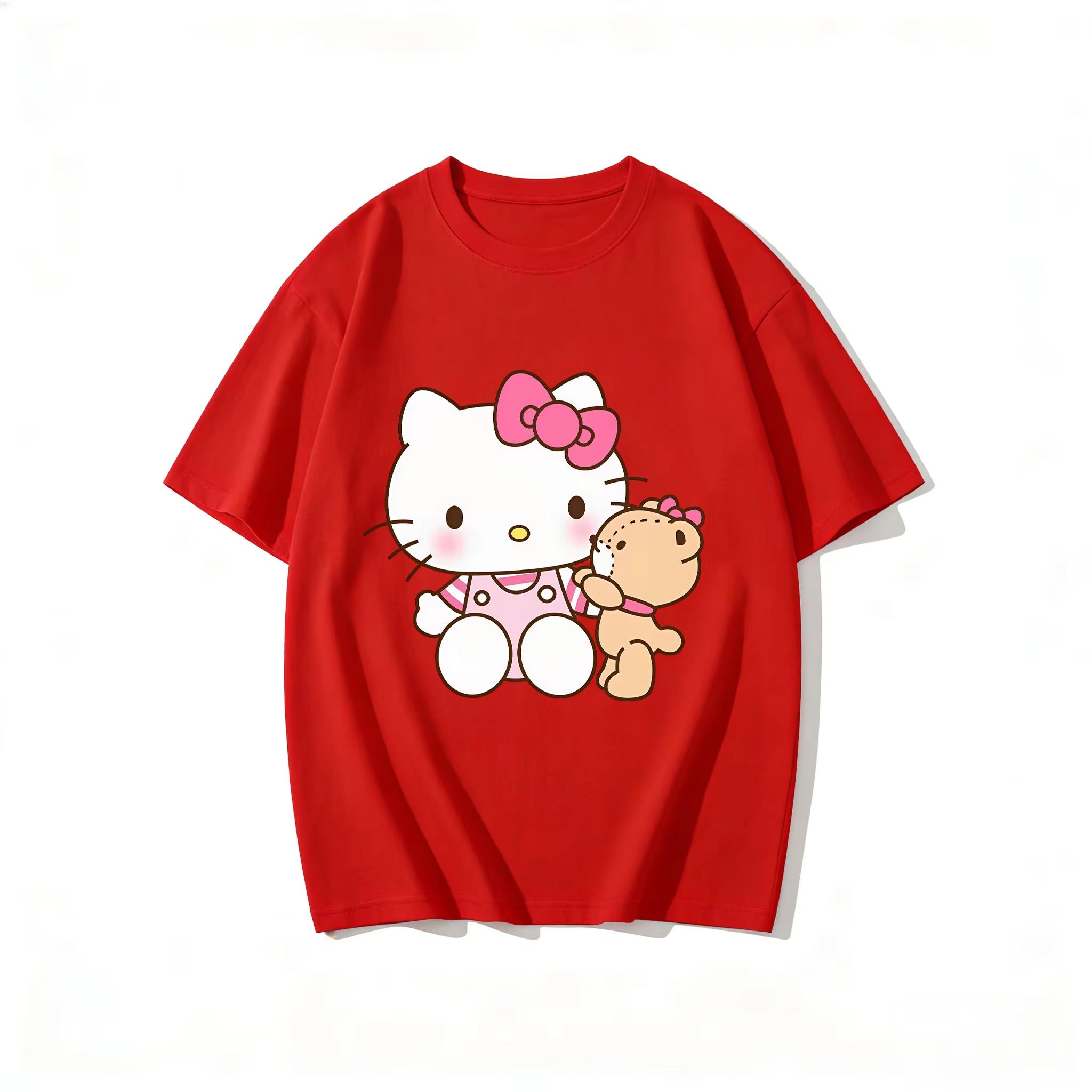 2026 New Arrival Kawaii Kitty Tiny Chum Bear Print Couple T Shirts Casual Loose Family Matching Outfits Parentchild Tees Tops S
2026 New Arrival Kawaii Kitty Tiny Chum Bear Print Couple T Shirts Casual Loose Family Matching Outfits Parentchild Tees Tops S