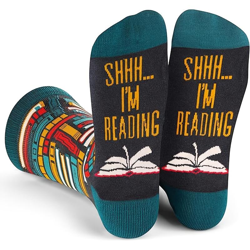 1 Pair Men S Mid-Calf Socks | Shh! I m Reading Trendy Fashion Creative High-Aesthetic, Breathable Comfortable Moisture-Wicking Socks for Spring One-size
1 Pair Men S Mid-Calf Socks | Shh! I m Reading Trendy Fashion Creative High-Aesthetic, Breathable Comfortable Moisture-Wicking Socks for Spring One-size