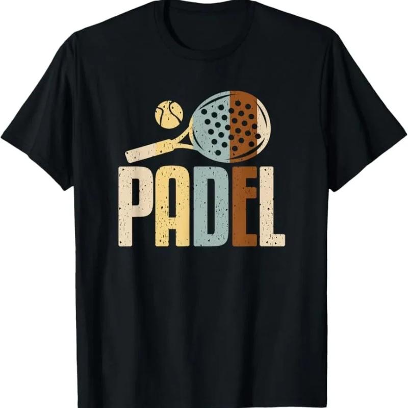 Padel Paddle Tennis Racquet Ball Vintage Colors T-Shirt Casual Sports Street Couple Clothes Streetwear Mens T Shirts XXXL чорний
Padel Paddle Tennis Racquet Ball Vintage Colors T-Shirt Casual Sports Street Couple Clothes Streetwear Mens T Shirts XXXL чорний
