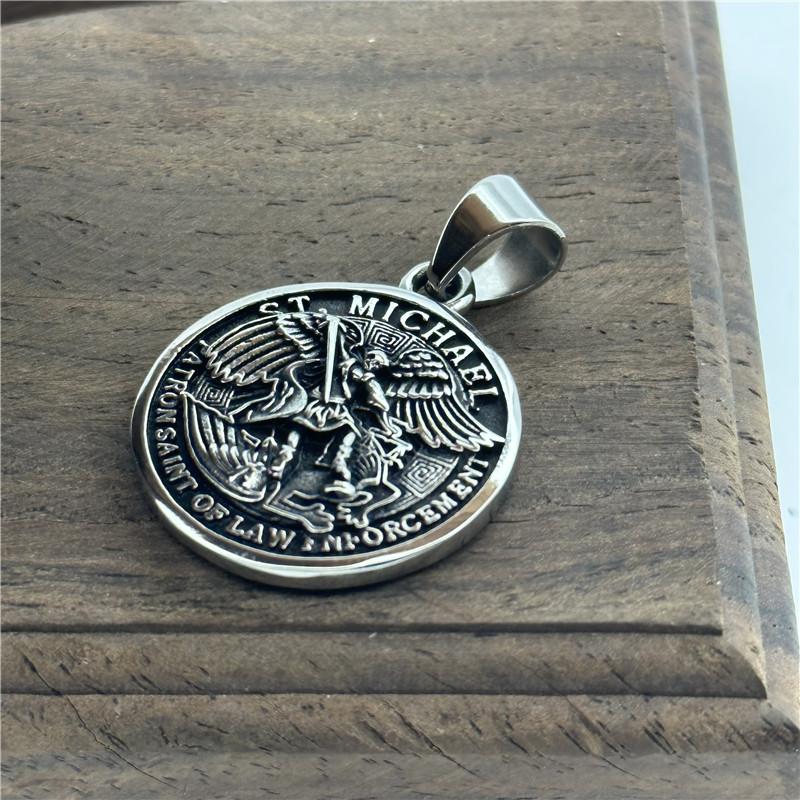 ST.MICHAEL Necklace 316L Stainless Steel Jewelry Angel Saint Men Women Pendant серебряный
ST.MICHAEL Necklace 316L Stainless Steel Jewelry Angel Saint Men Women Pendant серебряный