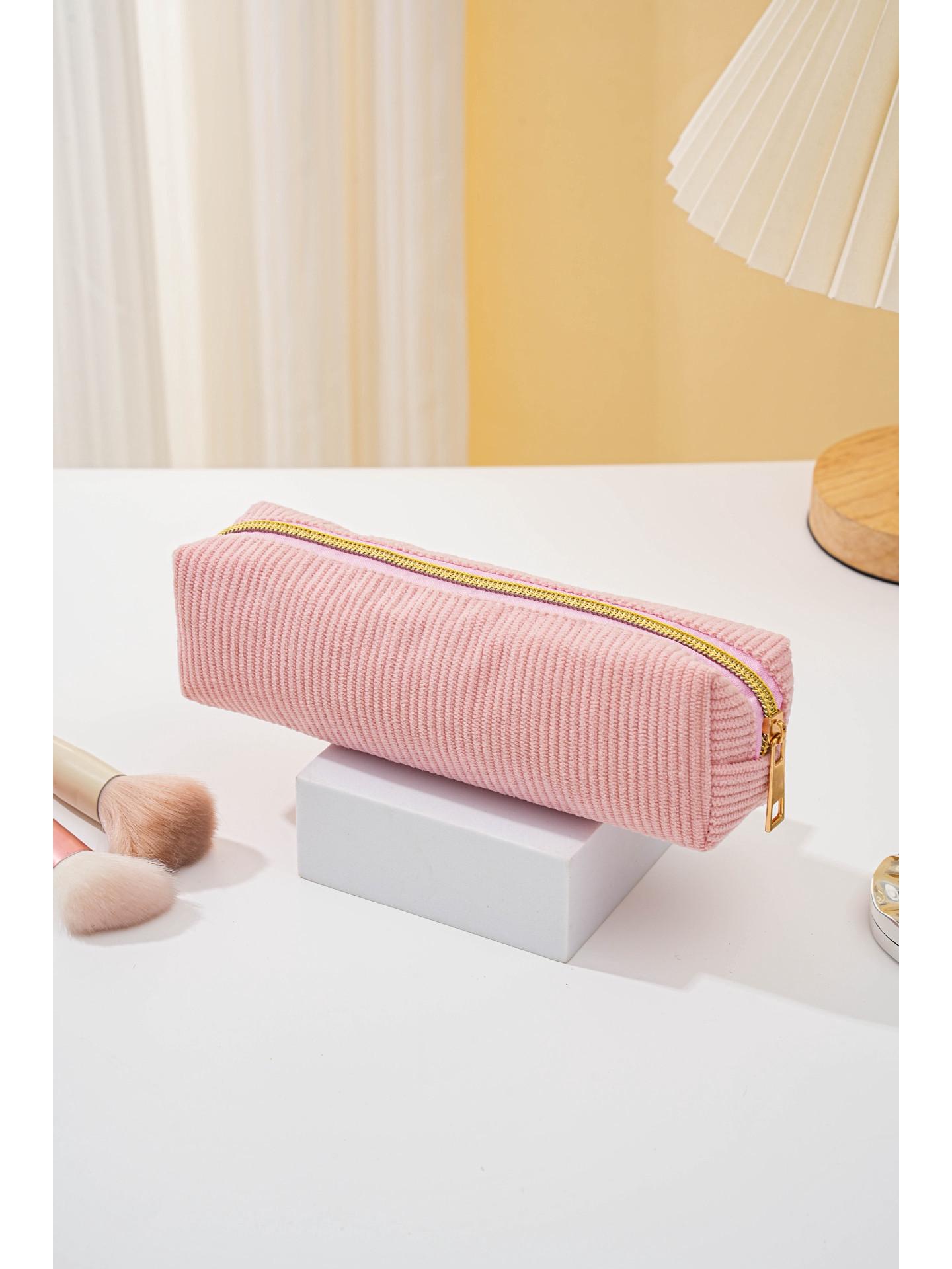 Large Capacity Corduroy Pencil and Makeup Bag - Cute Korean Style Stationery for Girls
Large Capacity Corduroy Pencil and Makeup Bag - Cute Korean Style Stationery for Girls