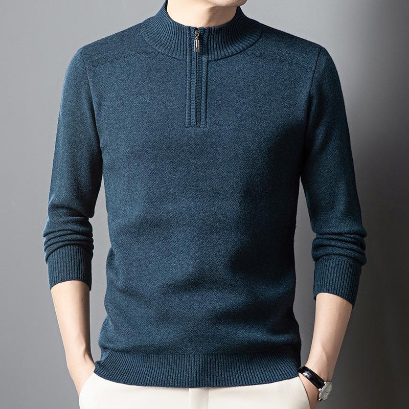 Men s Winter Thick Knit Half-Zip Sweater - Casual Loose Fit for Middle-Aged Dad XL синій
Men s Winter Thick Knit Half-Zip Sweater - Casual Loose Fit for Middle-Aged Dad XL синій