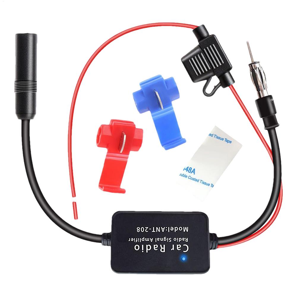 12V Universal FM Signal Amplifier Anti-interference Booster Car Antenna Radio with Noise Filters Ring for Marine Car Boat Truck
12V Universal FM Signal Amplifier Anti-interference Booster Car Antenna Radio with Noise Filters Ring for Marine Car Boat Truck