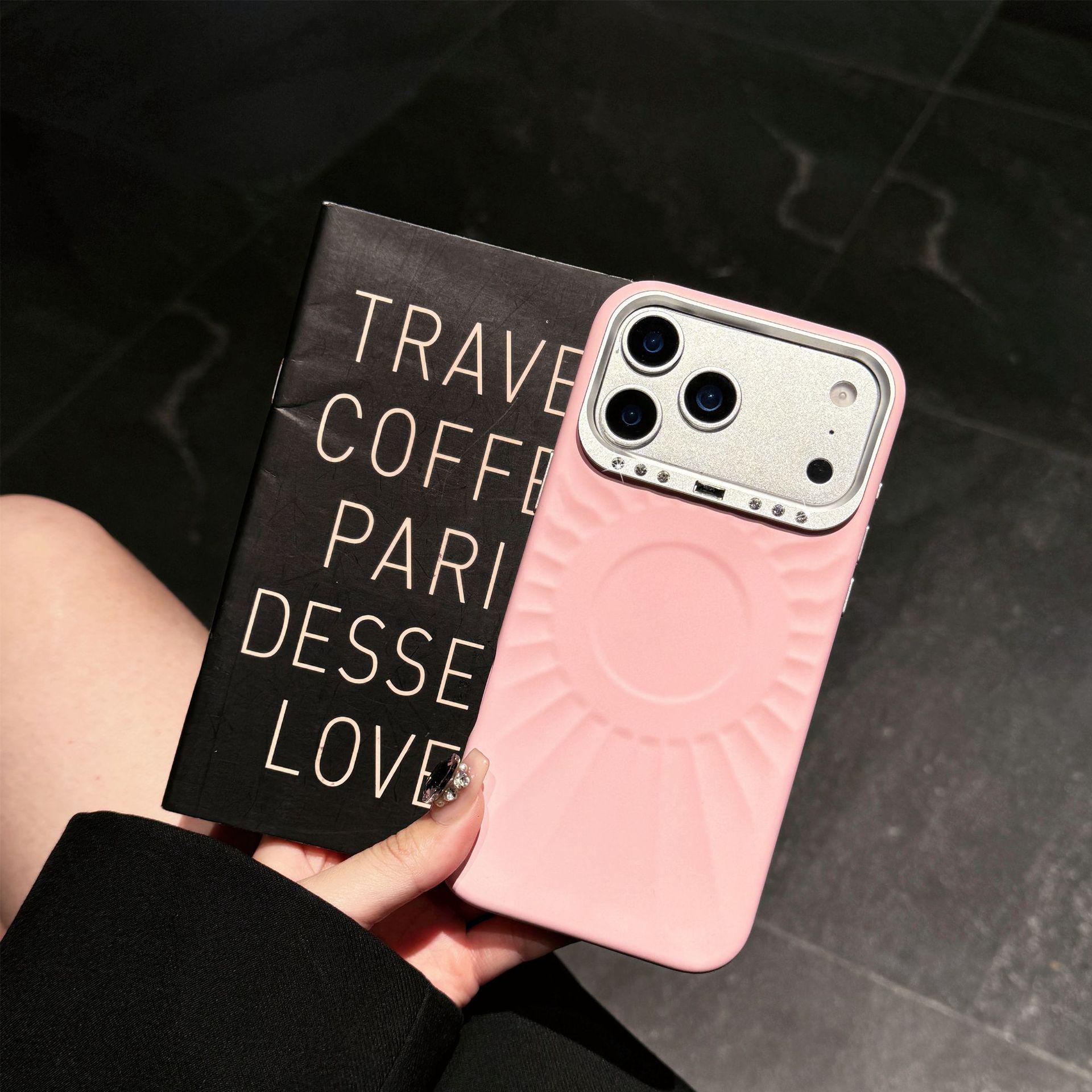 Sunflower Magnetic Phone Case with Metal Lens Ring for iPhone 17 Pro Max Pro
Sunflower Magnetic Phone Case with Metal Lens Ring for iPhone 17 Pro Max Pro