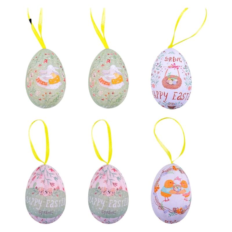 Set Of 6 Easters Eggs Hanging Ornament for Classroom Activities and Parties Seasonal Decoration Craft Enthusiasts Gift
Set Of 6 Easters Eggs Hanging Ornament for Classroom Activities and Parties Seasonal Decoration Craft Enthusiasts Gift
