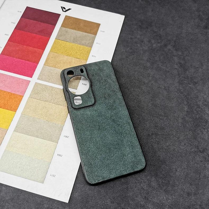 Luxury Alcantara Suede Leather Phone Case for Huawei P60 Pro Pura 70 Ultra P50 Pocket P40 Anti-drop Turn Fur Skin Phone Cover P50Pocket темно-зеленого
Luxury Alcantara Suede Leather Phone Case for Huawei P60 Pro Pura 70 Ultra P50 Pocket P40 Anti-drop Turn Fur Skin Phone Cover P50Pocket темно-зеленого