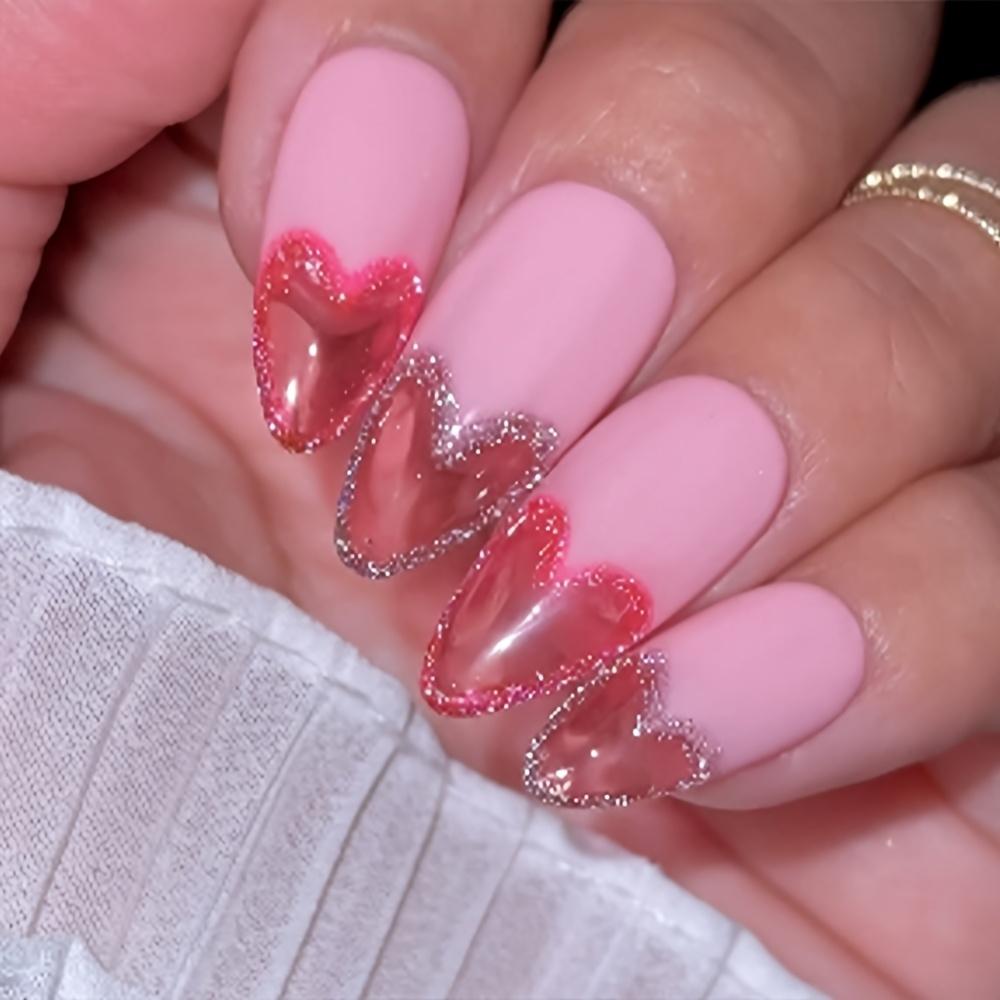 1set Long Almond Wearing Armor, High-end Peach Pink Love Wearing Armor, Pure Desire and Gentle Wind Manicure
1set Long Almond Wearing Armor, High-end Peach Pink Love Wearing Armor, Pure Desire and Gentle Wind Manicure