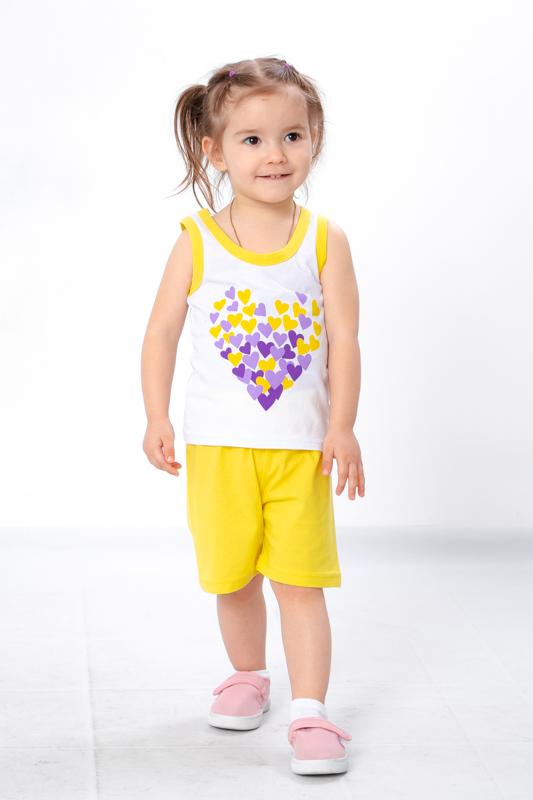 Комплект дитячого одягу для дівчинки – Яскрава майка з принтом і зручні шорти, Літо, 6202-001-33-5 HC 86 банан жовтий колір
Комплект дитячого одягу для дівчинки – Яскрава майка з принтом і зручні шорти, Літо, 6202-001-33-5 HC 86 банан жовтий колір