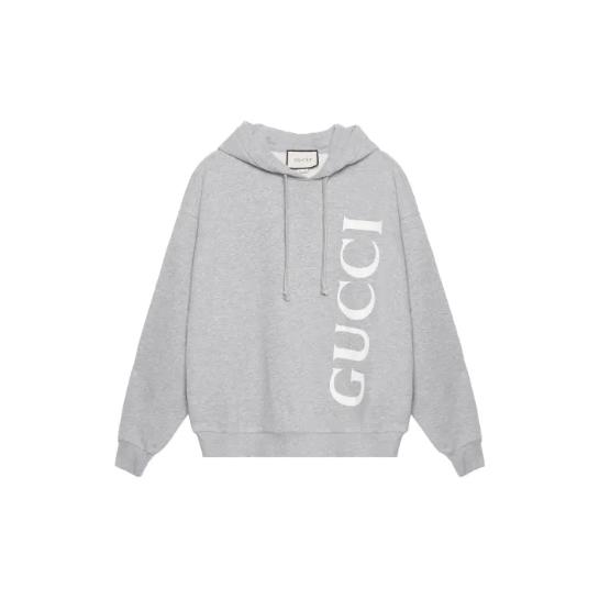 Gucci LOGO Print Long Sleeves Sweatshirt Men Gray XS
Gucci LOGO Print Long Sleeves Sweatshirt Men Gray XS