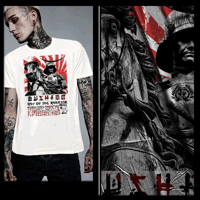 Samurai t-shirt Japanese Shogun warrior horseback Bushido assassins with katana S
Samurai t-shirt Japanese Shogun warrior horseback Bushido assassins with katana S