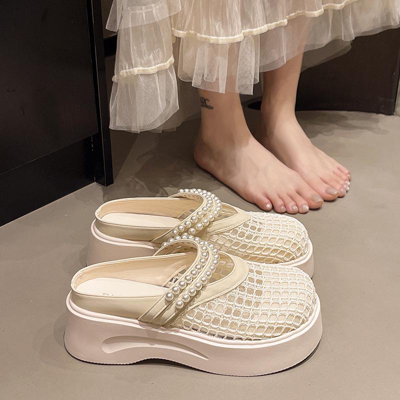 Летняя корейская версия модных сандалий с отверстиями, легкие шлепанцы на толстой подошве с закрытым носком, увеличивающие рост и воздухопроницаемость, туфли-сетка с вырезами, steppin 35
Летняя корейская версия модных сандалий с отверстиями, легкие шлепанцы на толстой подошве с закрытым носком, увеличивающие рост и воздухопроницаемость, туфли-сетка с вырезами, steppin 35