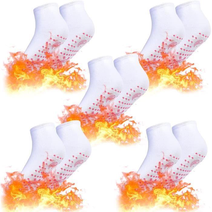Chaussettes Chauffantes - Marque Inconnue - 5 Paires - Auto-Chauffante - Hyperthermiques
Chaussettes Chauffantes - Marque Inconnue - 5 Paires - Auto-Chauffante - Hyperthermiques