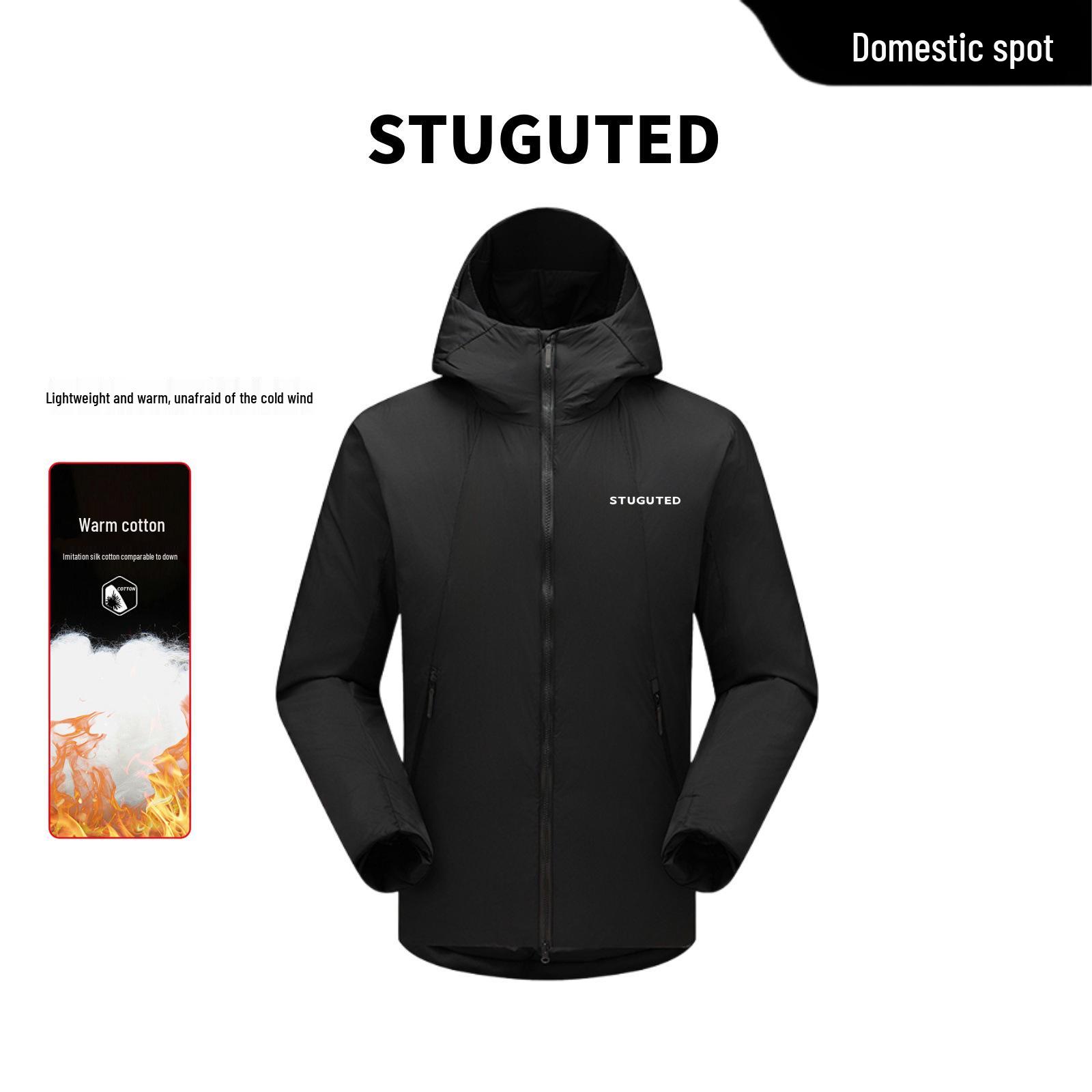STUGUTED Men s Ultra-thin Ultra-light Winter Cotton Jacket - Comfortable & Warm Outdoor Wear L
STUGUTED Men s Ultra-thin Ultra-light Winter Cotton Jacket - Comfortable & Warm Outdoor Wear L
