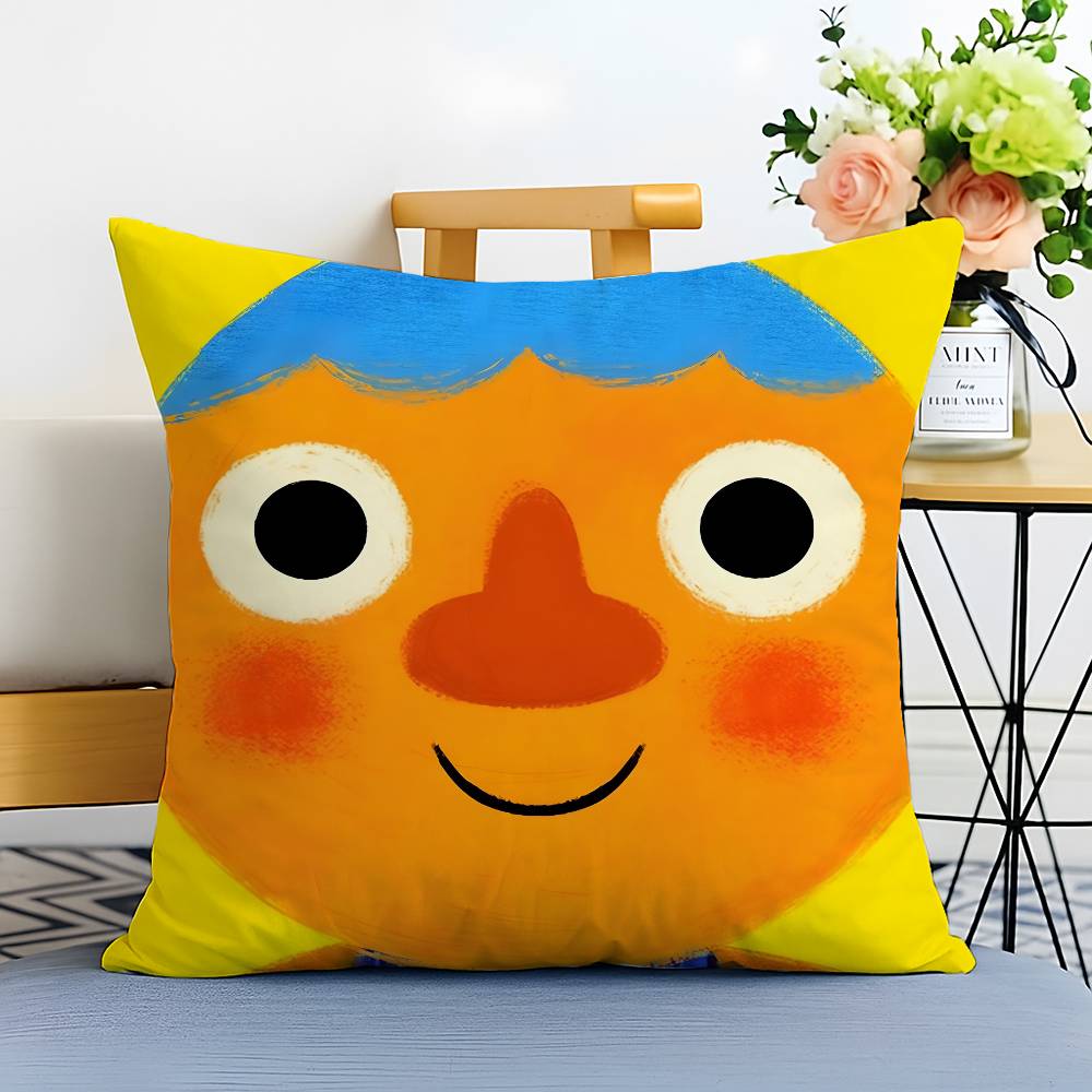 Cute Cartoon N-Noodle & Pals-MT Pillow Case Printed Brushed Fleece Pillow Baby Skin-Touch Eco-Friendly Dye-Sublimat 18x18Inch
Cute Cartoon N-Noodle & Pals-MT Pillow Case Printed Brushed Fleece Pillow Baby Skin-Touch Eco-Friendly Dye-Sublimat 18x18Inch