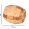 Wooden Kong Ming Lock, Lu Ban Lock, IQ Brain Teaser, Educational Toy, for Kids Children, Montessori, 3D Puzzles Ga… More Wine barrel lock – matches the image
Wooden Kong Ming Lock, Lu Ban Lock, IQ Brain Teaser, Educational Toy, for Kids Children, Montessori, 3D Puzzles Ga… More Wine barrel lock – matches the image